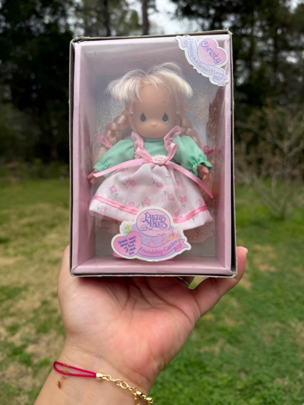 1998 Precious Moments Christy Friendship Garden Doll